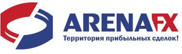 Логотип компании-брокера «Arena FX»